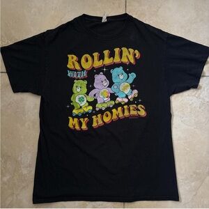 Greatfull dead Graphic Tee with Colorful Bear Design